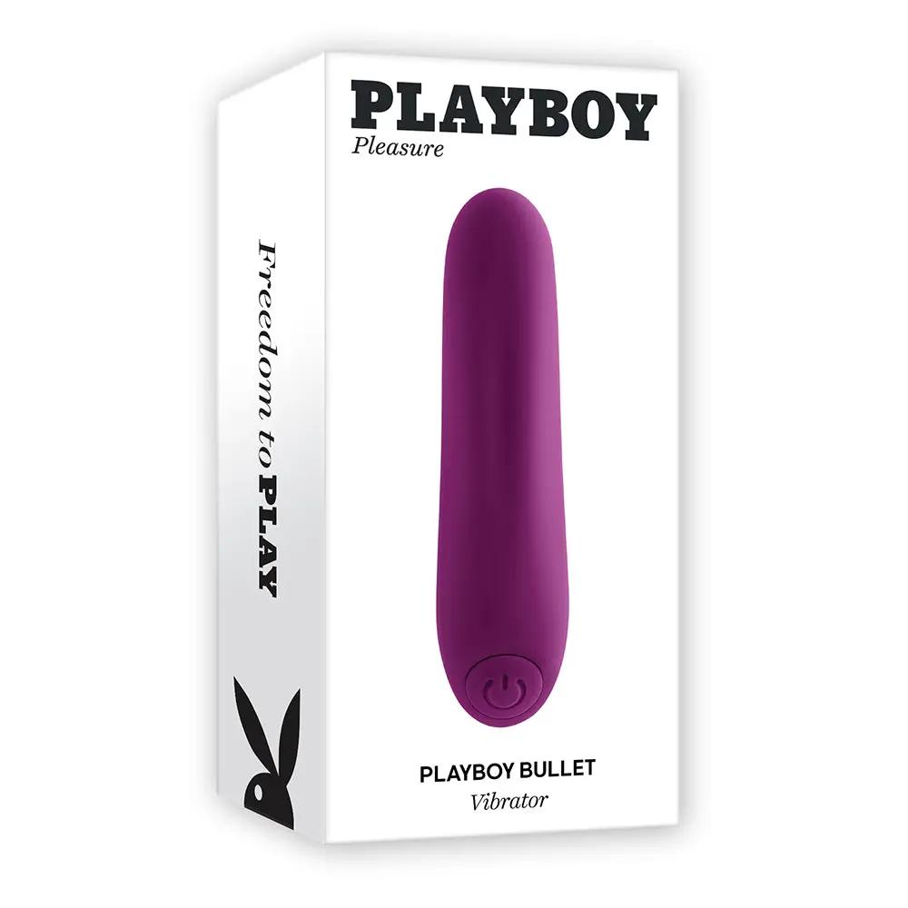 Playboy Bullet Rechargeable Silicone Vibrator Wild Aster by Playboy