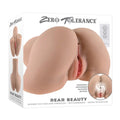 Zero Tolerance Rear Beauty Rechargeable Remote Controlled Vibrating Sucking Dual Entry Masturbator TPE Light by Zero Tolerance