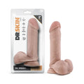 Dr. Skin Dr. William 8 in. Dildo with Balls Beige by Blush