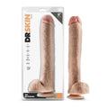 Dr. Skin Dr. Michael 14 in. Dildo with Balls Beige by Blush
