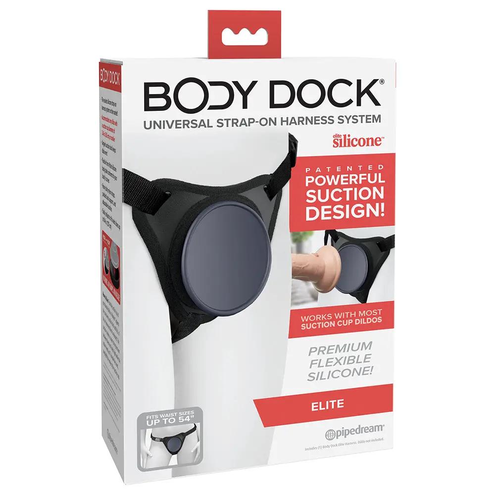 Body Dock Elite Silicone Strap-On Harness by Pipedream