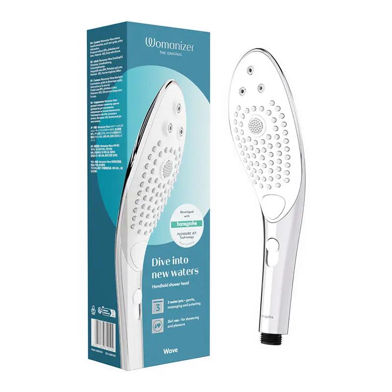 Womanizer Wave Shower Head Masturbator Chrome by Womanizer