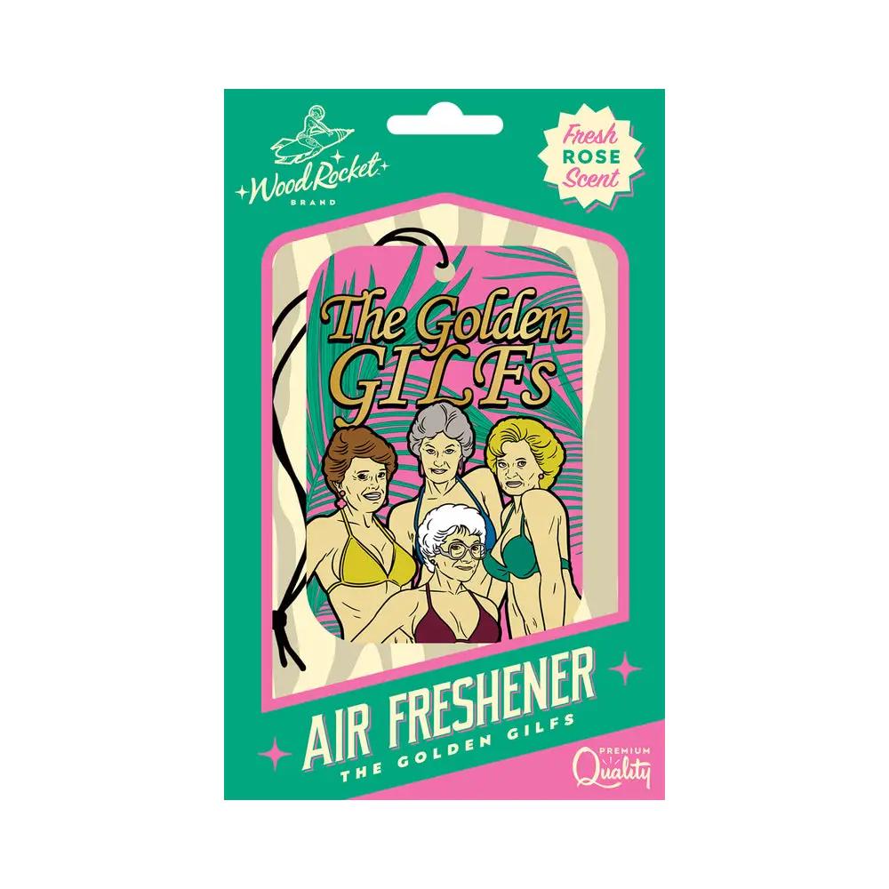 Wood Rocket Air Freshener Golden GILFS by Wood Rocket
