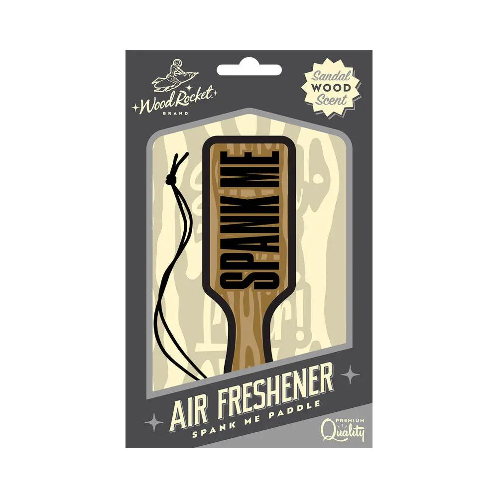 Wood Rocket Air Freshener Spank Me Paddle by Wood Rocket