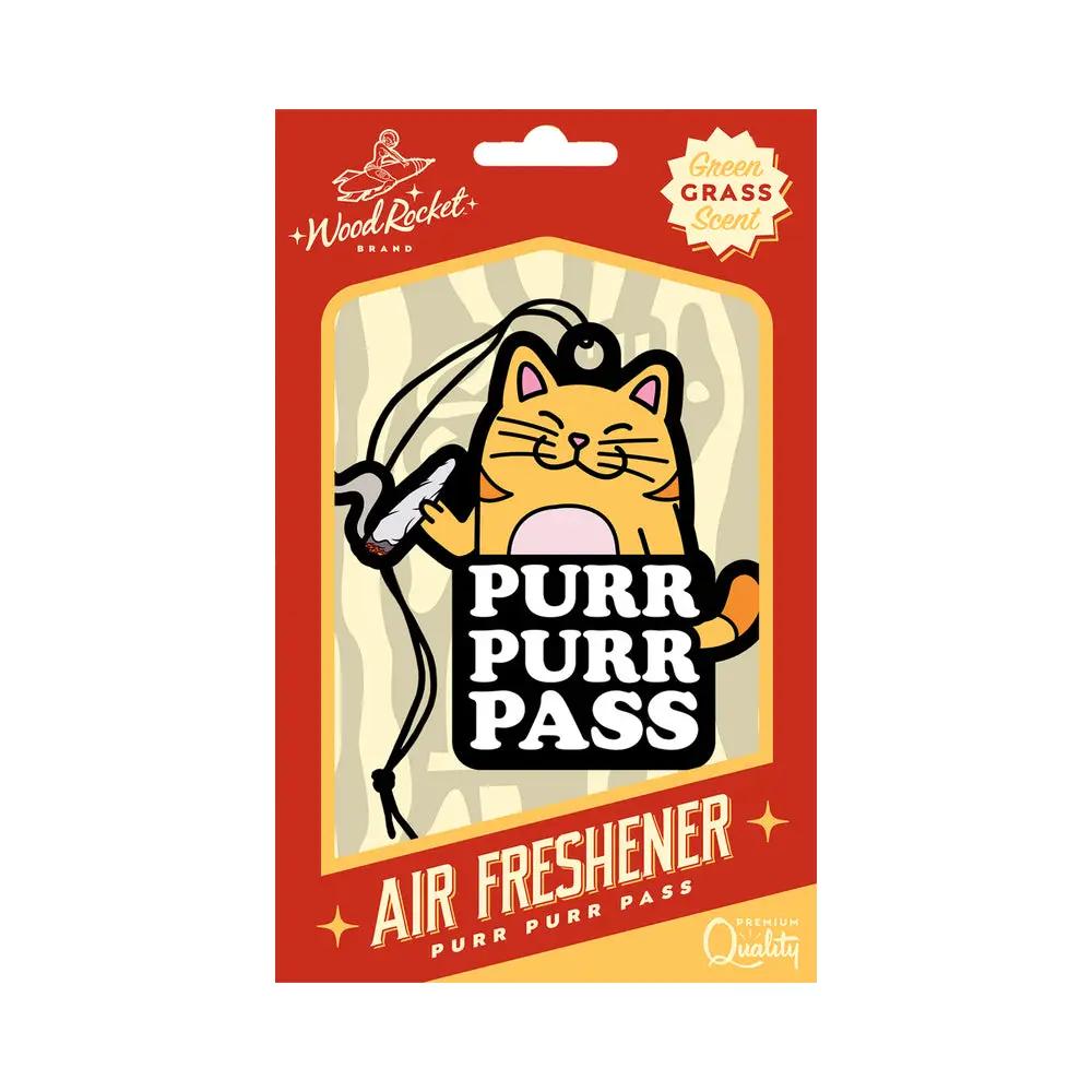 Wood Rocket Air Freshener Purr Purr Pass by Wood Rocket