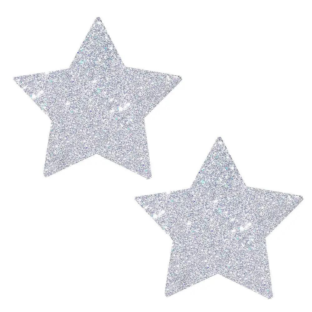 Neva Nude Pasty Starry Nights Silver Glitter by Neva Nude