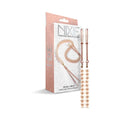 Nixie Pearl Drop Beaded Tweezer Nipple Clamps Rose Gold by Global Novelties