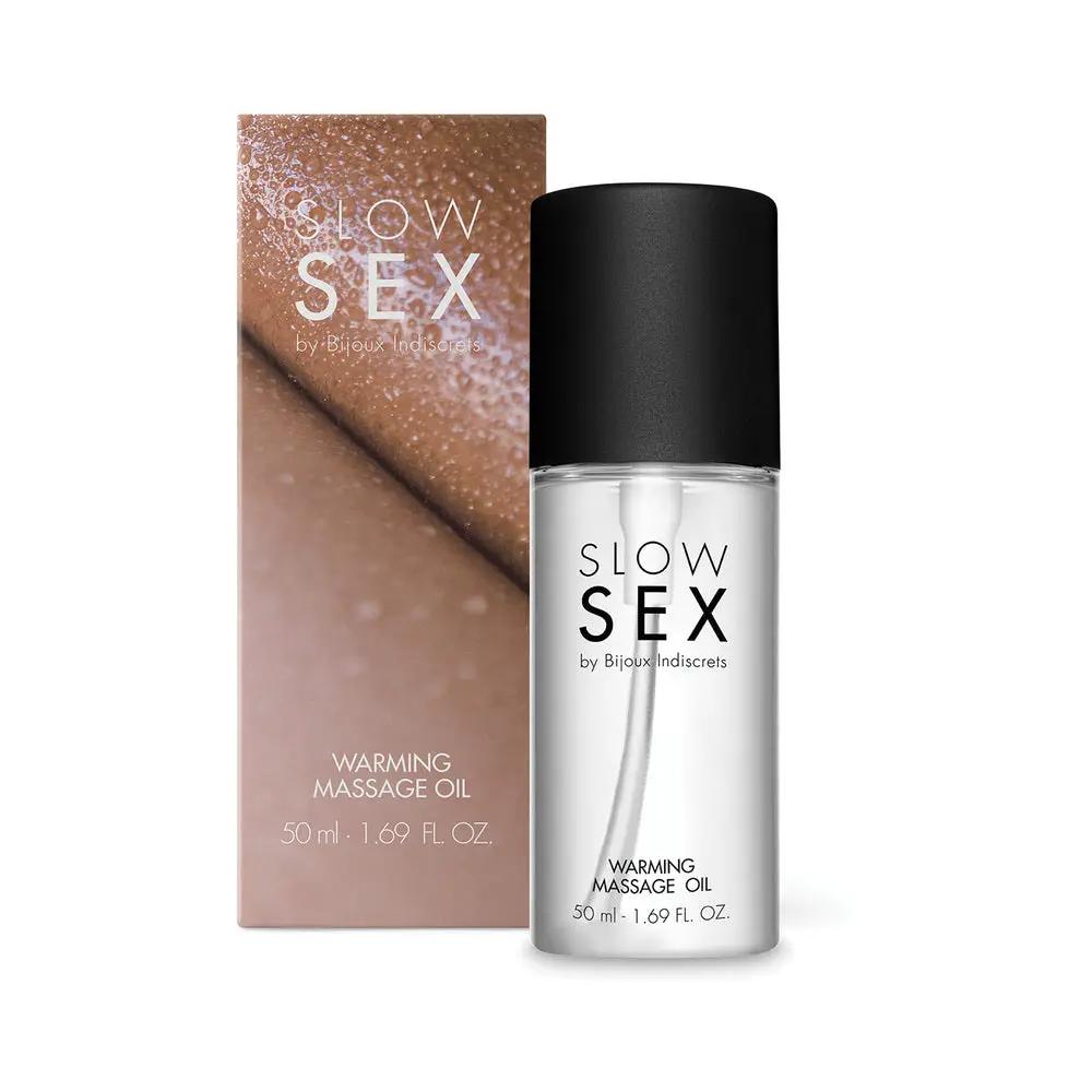 Bijoux Indiscrets Slow Sex Warming Massage Oil 1.69 oz. by Bijoux Indiscrets