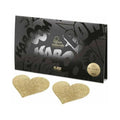 Bijoux Indiscrets Flash Reusable Glitter Pasties Heart Gold by Bijoux Indiscrets