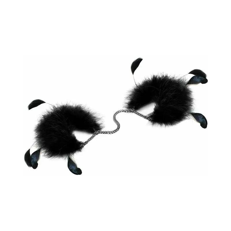 Bijoux Indiscrets Za Za Zu Feather Cuffs by Bijoux Indiscrets