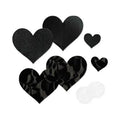Nippies Basic Black Hearts Pasties Size C by Bristols 6