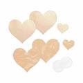 Nippies Basic Creme Hearts Pasties Size B by Bristols 6