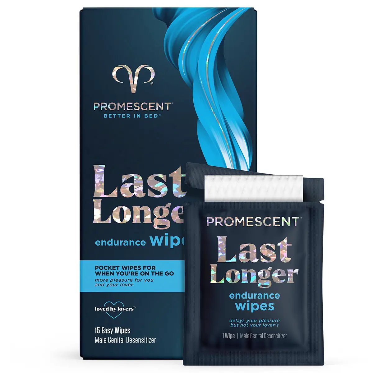 Promescent Delay Wipes 15-Pack by Promescent