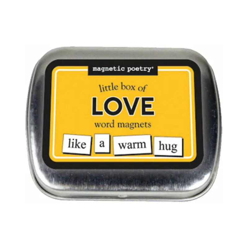 Magnetic Poetry Little Box of Love Word Magnets by Magnetic Poetry