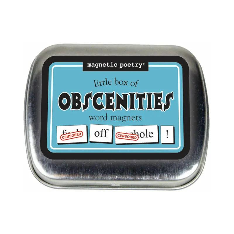 Magnetic Poetry Little Box of Obscenities Word Magnets by Magnetic Poetry