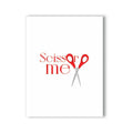 Scissor Me Naughty Kard by KushKards