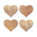 Pastease Petites Liquid Hearts Pasties Rose Gold 2-Pack by Pastease