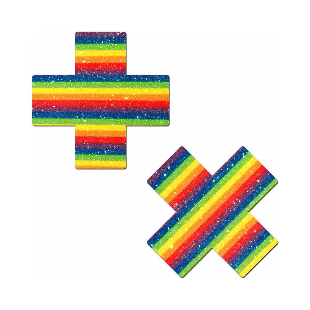 Pastease Glitter Pride Crosses Rainbow by Pastease