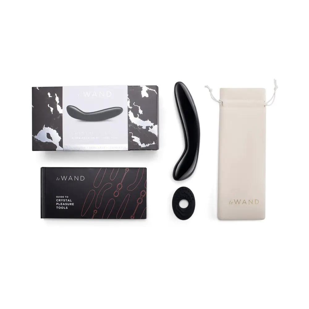 Le Wand Crystal G-Wand Black Obsidian by Le Wand