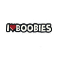 Geeky & Kinky I Heart Boobies Enamel Pin by Geeky & Kinky