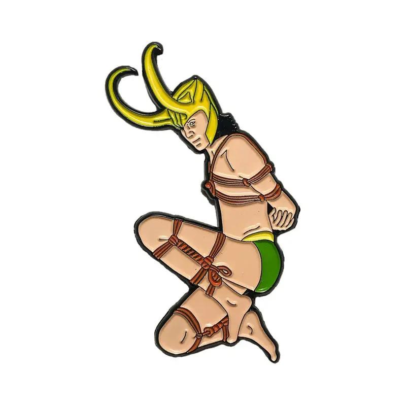 Geeky & Kinky God of Mischief Enamel Pin by Geeky & Kinky