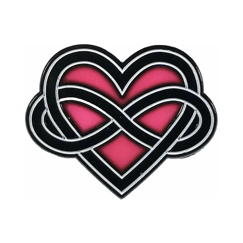 Geeky & Kinky Infinite Love (Polyamory Symbol) Enamel Pin by Geeky & Kinky