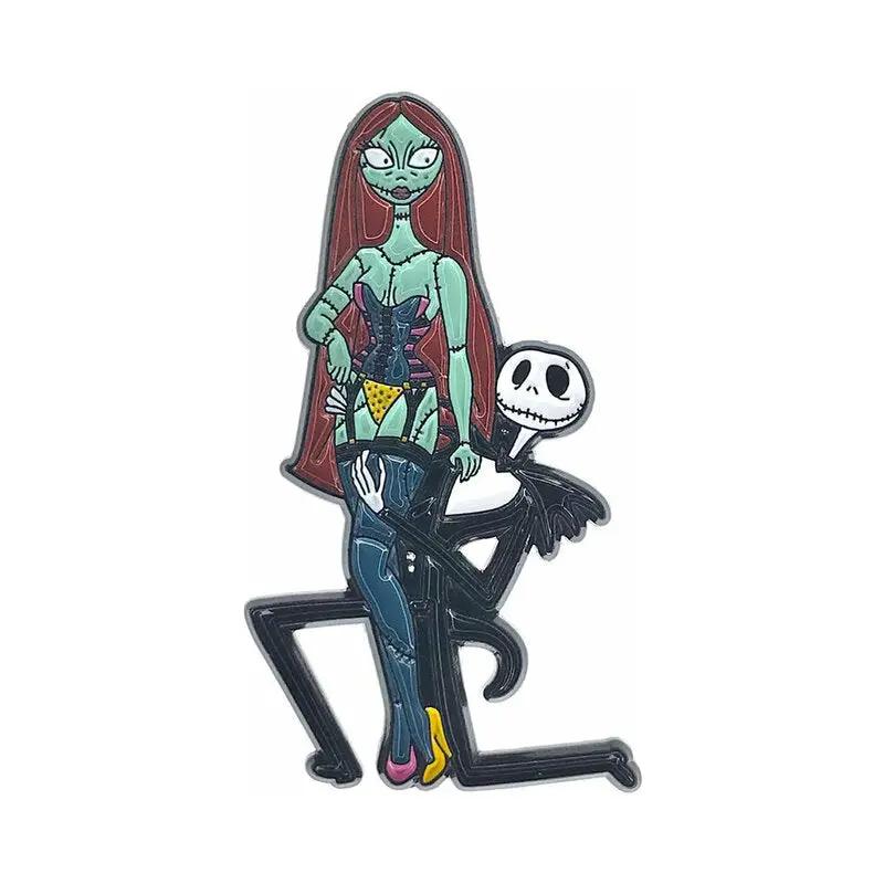 Geeky & Kinky Halloween King and Queen Enamel Pin by Geeky & Kinky