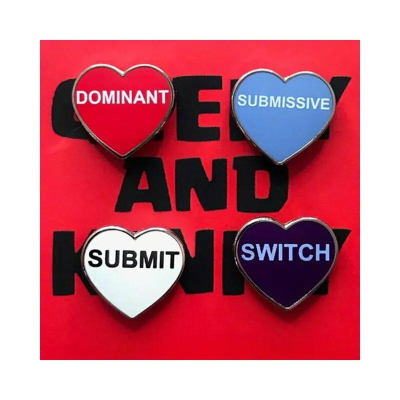 Geeky & Kinky Kinky Hearts Series 5 Enamel Pins by Geeky & Kinky