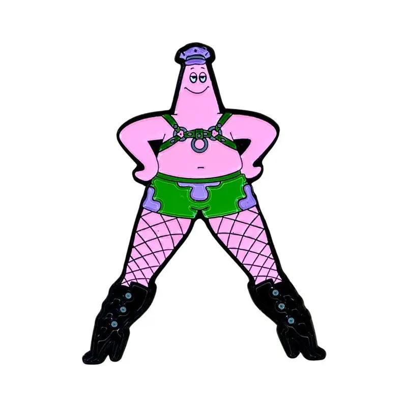 Geeky & Kinky Switch Starfish Enamel Pin by Geeky & Kinky