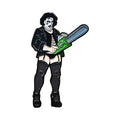 Geeky & Kinky Rocky Chainsaw Face Enamel Pin by Geeky & Kinky