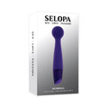 Selopa Gumball Rechargeable Slim Wand Silicone Purple by Selopa