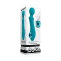 Evolved Wanderful Sucker Rechargeable Wand with Suction Silicone Teal by Evolved