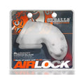 OxBalls Airlock Air-Lite Vented Chastity Clear Ice by Oxballs