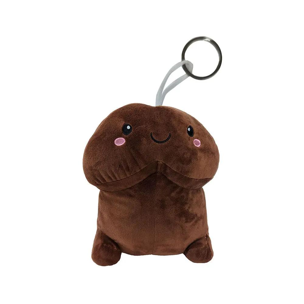 Shots Short Penis Stuffy 3.94 in. Brown by Shots