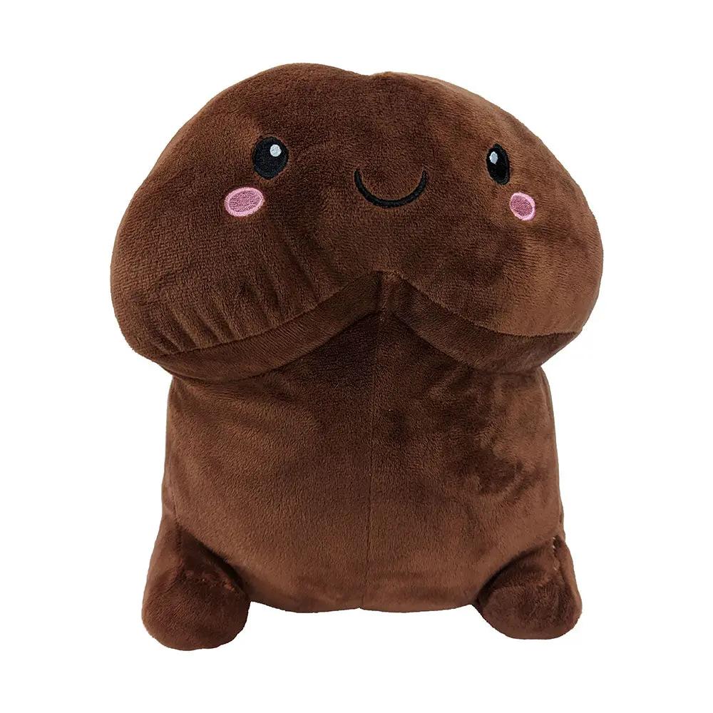 Shots Short Penis Stuffy 11.80 in. Brown by Shots