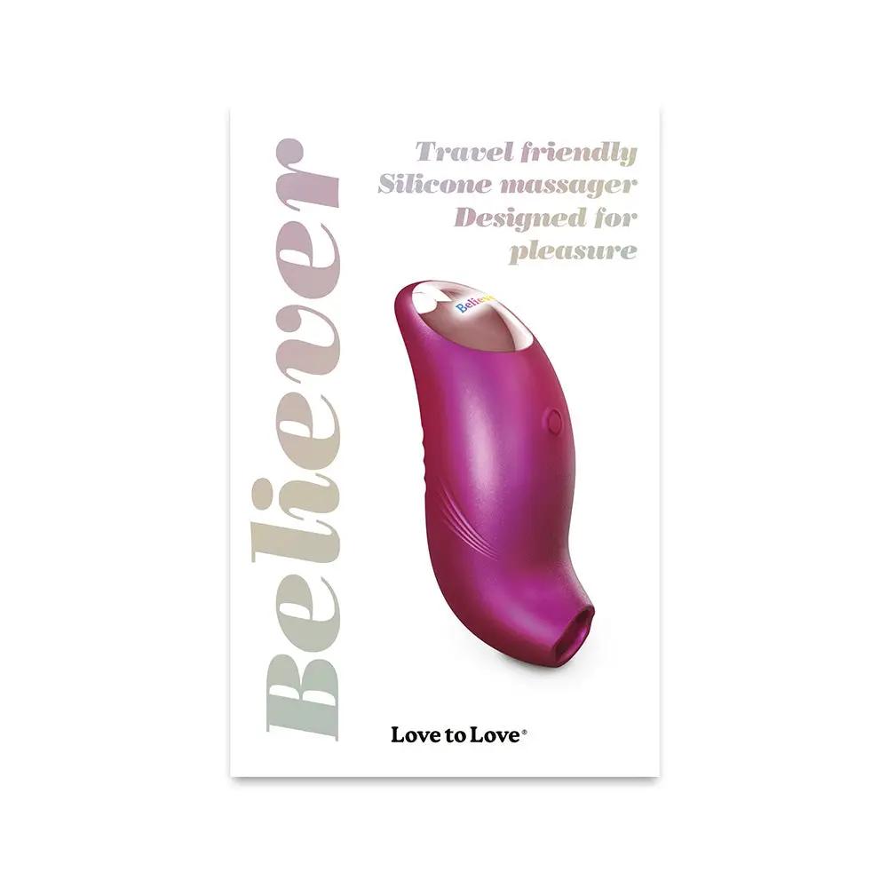 Love to Love Believer Iridescent Berry by Lovely Planet