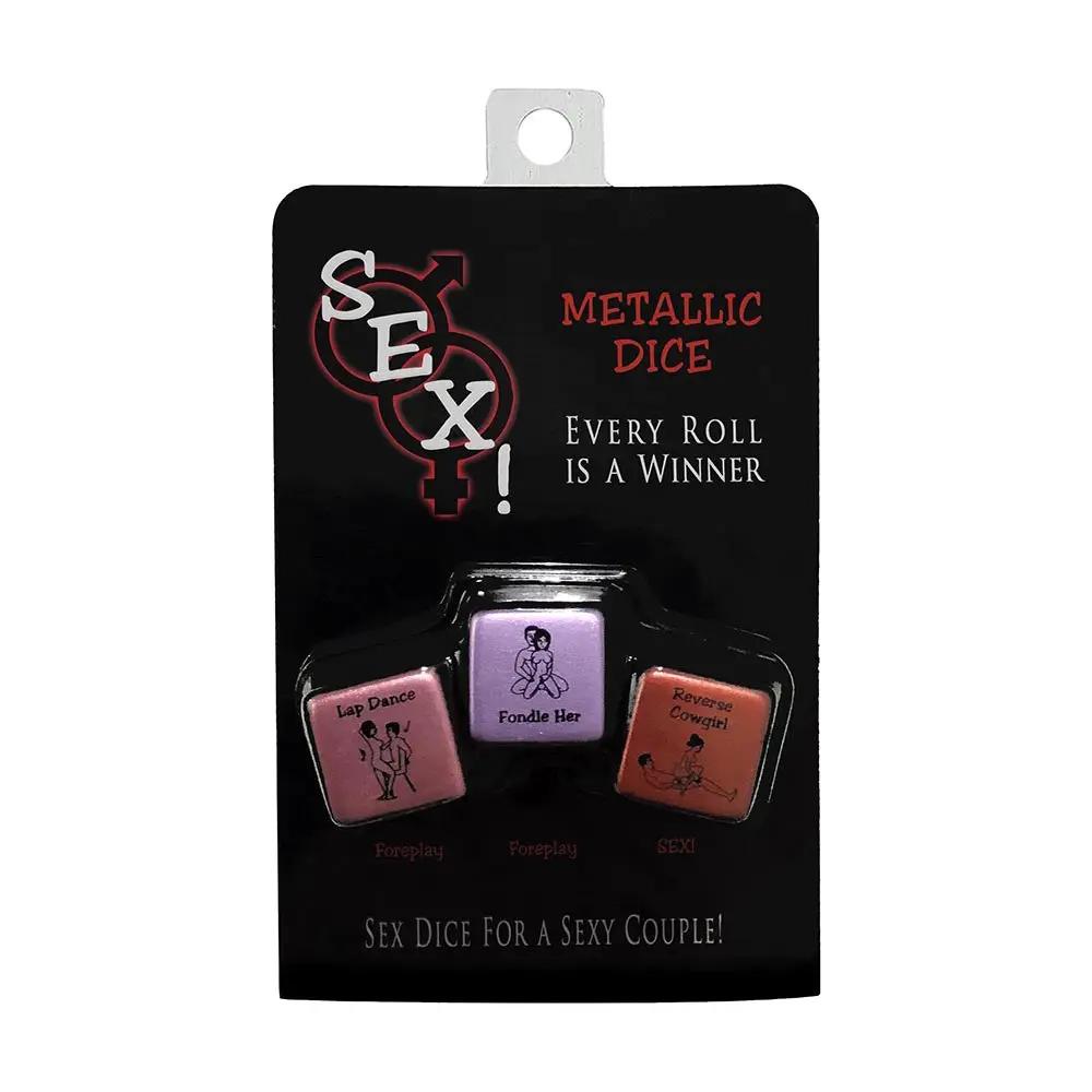 SEX! Metallic Dice Game by Kheper Games