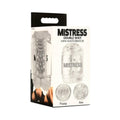 Mistress Double Shot Pussy and Ass Mini Masturbator Clear by Curve Novelties