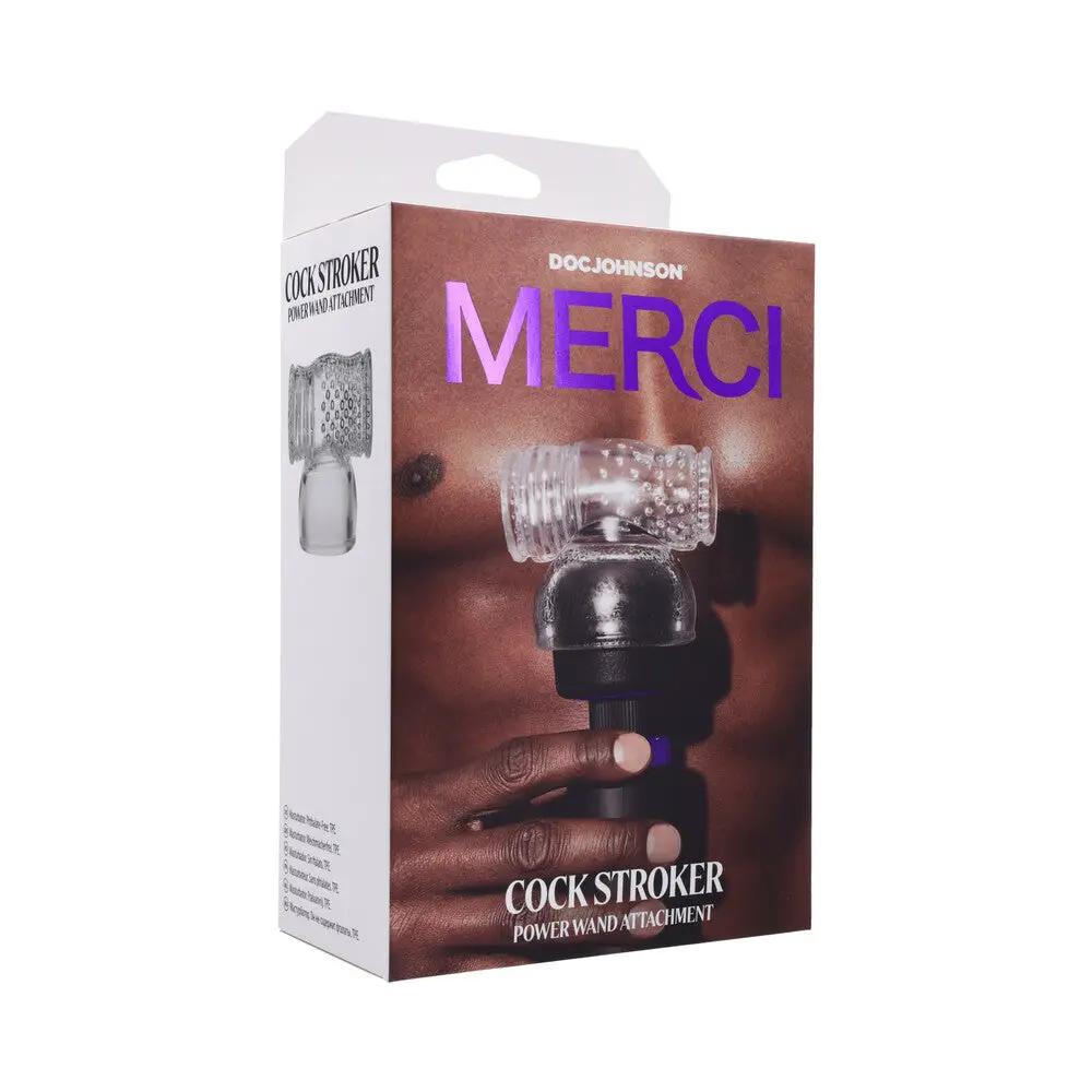 Merci Cock Stroker Wand Attachment by Doc Johnson