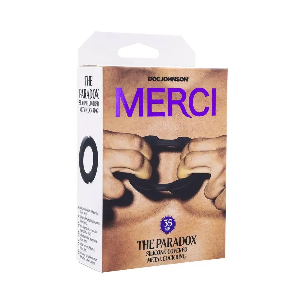 Merci The Paradox Silicone-Covered Metal C-Ring 35mm by Doc Johnson