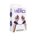 Merci Fluff Cuffs Violet by Doc Johnson