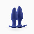 Biird Regii 2-Piece Anal Plug Set Blue by Biird