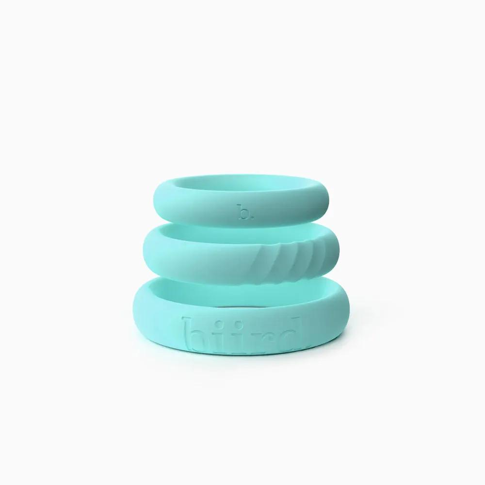 Biird Riin 3-Piece C-ring Set Mint by Biird