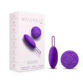 Wellness Imara Vibrating Egg with Remote Purple by Blush