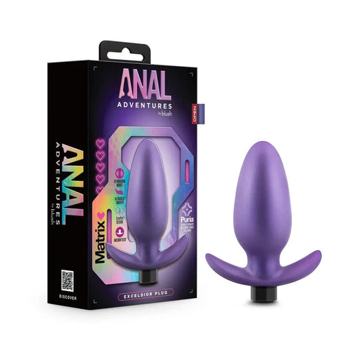 Anal Adventures Matrix Excelsior Plug Astro Violet by Blush