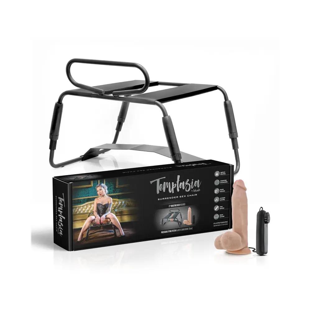 Temptasia Surrender Sex Chair Black by Blush