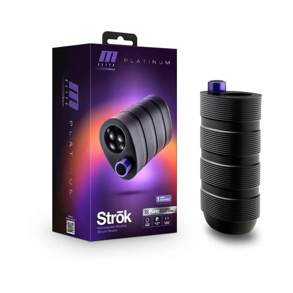 M Elite Platinum Strok Black by Blush