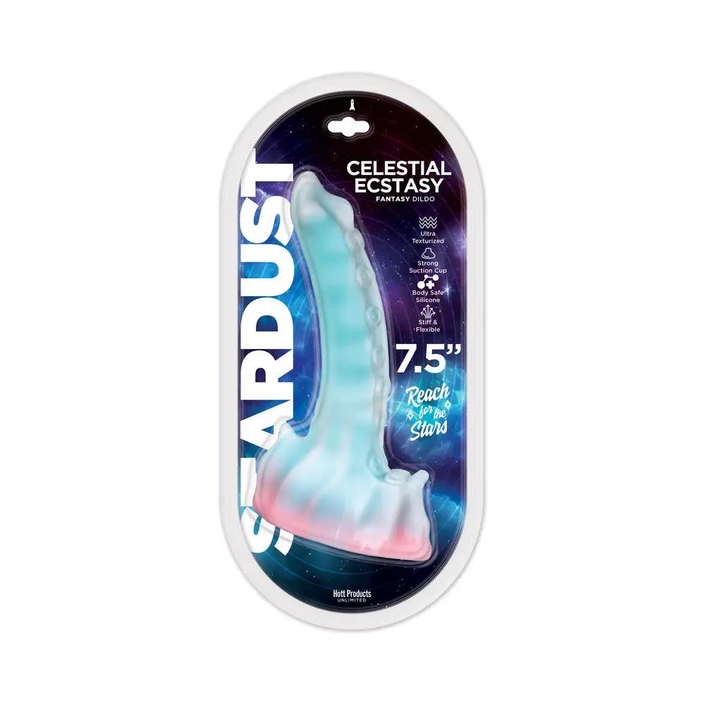 Stardust Celestial Ecstasy 7.5 in. Silicone Dildo by Hott Products