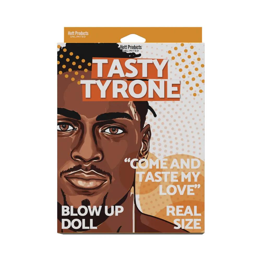 Tasty Tyrone Blow Up Doll Brown by Hott Products
