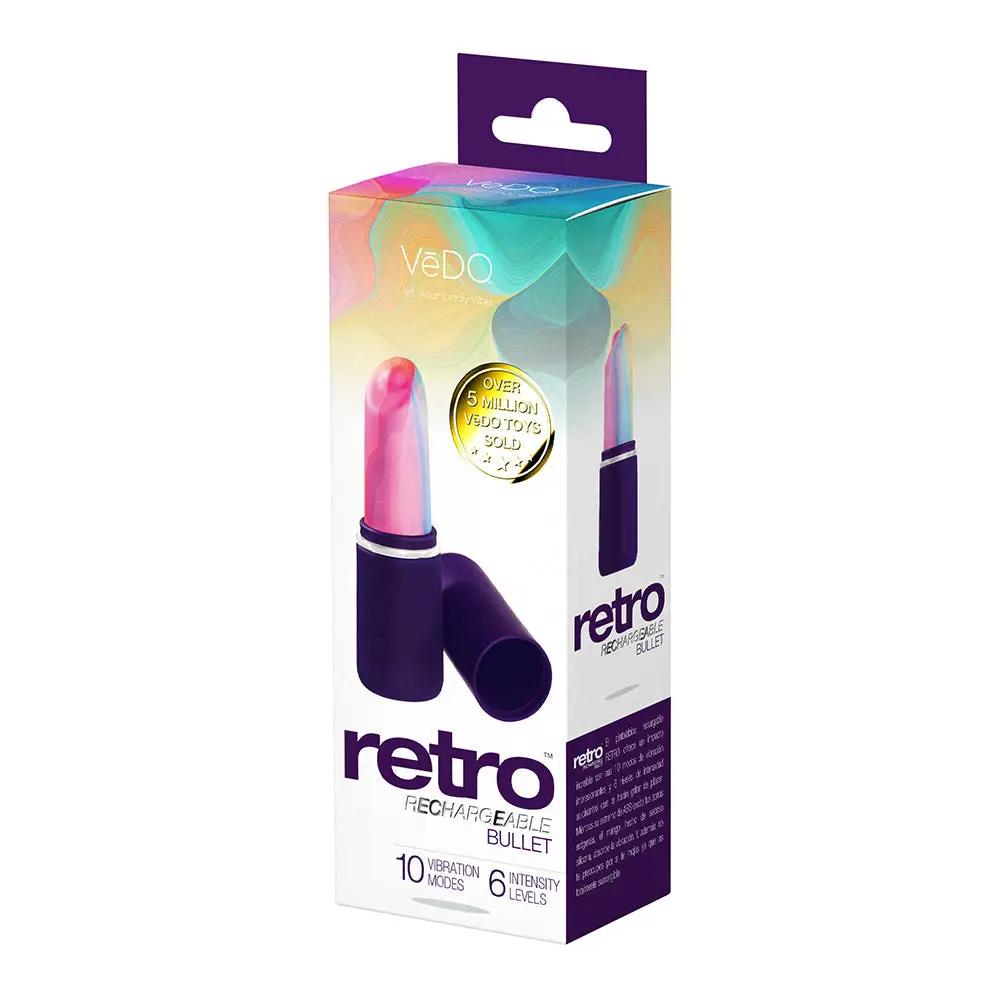 VeDO Retro Rechargeable Bullet Purple by VeDO